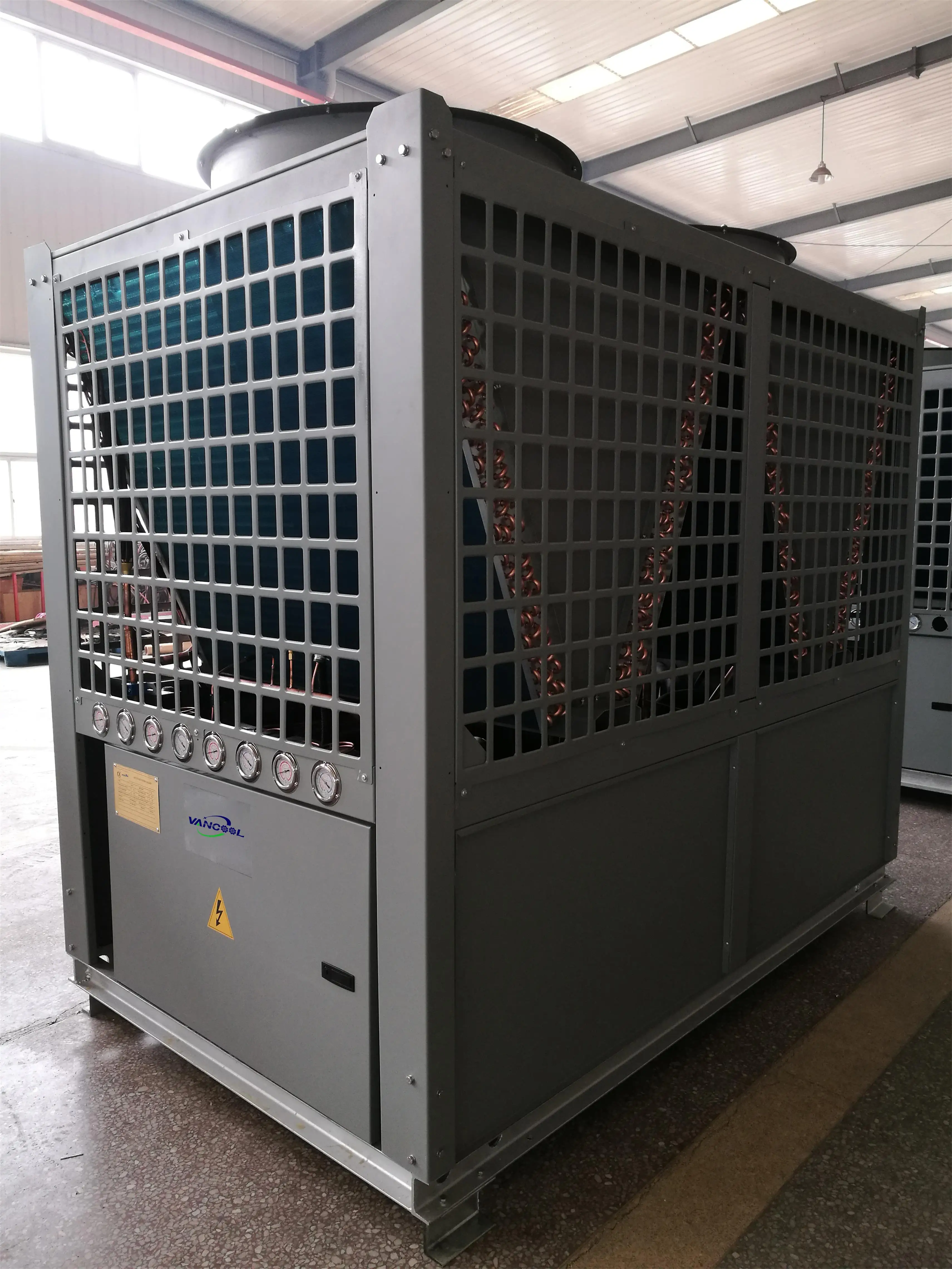 Customized modular type air cooled water chiller and heat pump 20kW-380kW cooling system