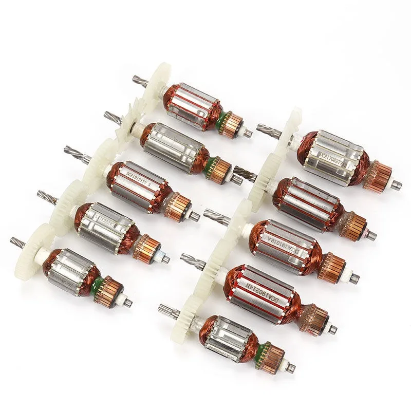AC 220-240V Armature Rotor Motor For Makitas Dewalts Angle Grinder Top Quality Armature For Power Tools