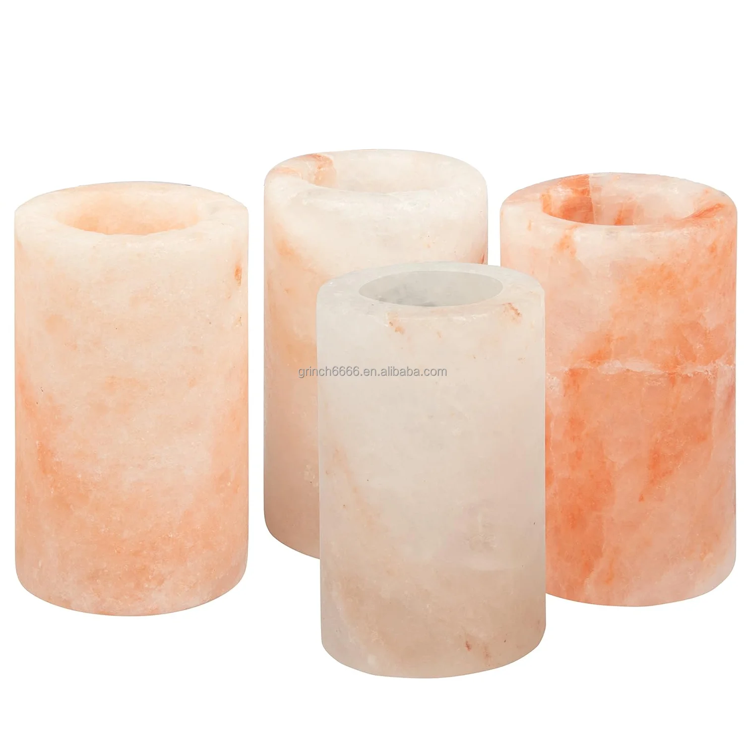 Himalayan Salt Shot Glasses All Natural Pink Salt Tequila Shooters - Add light salt flavor to any drink without the mess