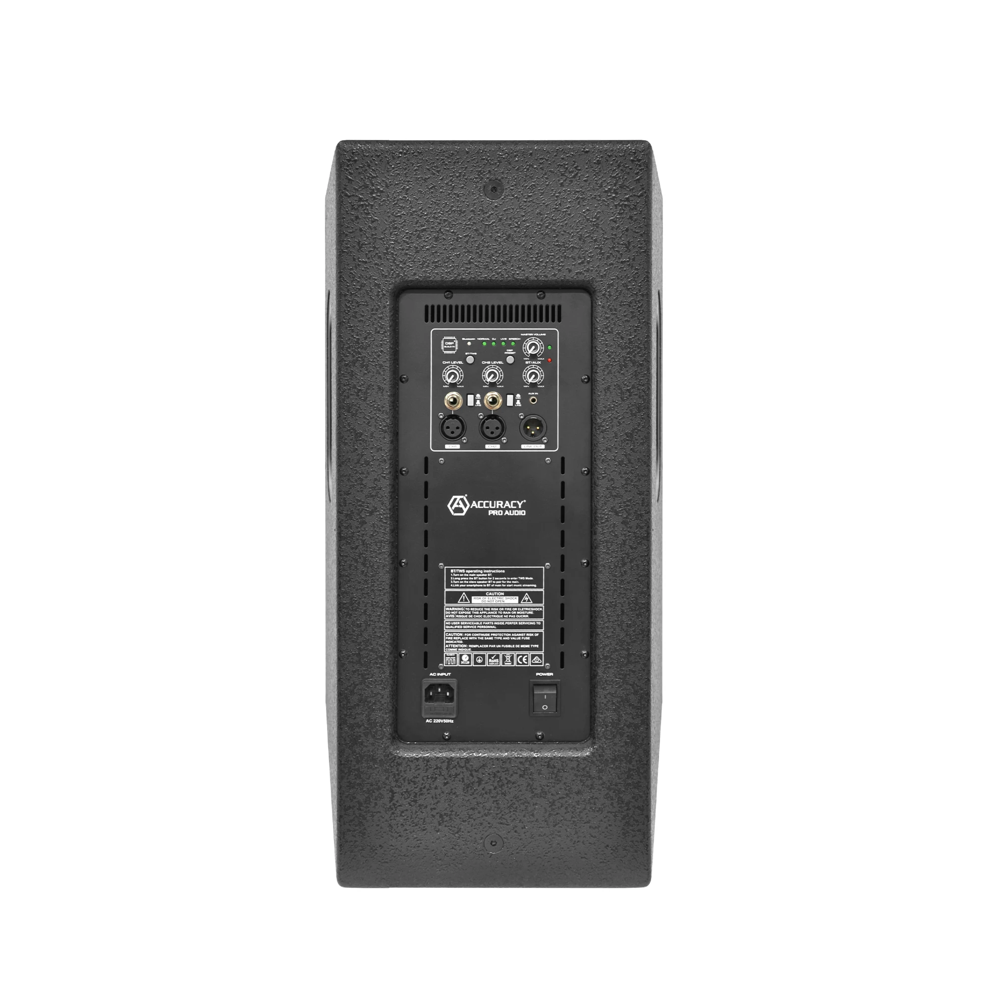 RQSONIC WQ12D6-2K 12 inch quran marshal game subwoofer speaker Professional Audio Active Wooden Speaker