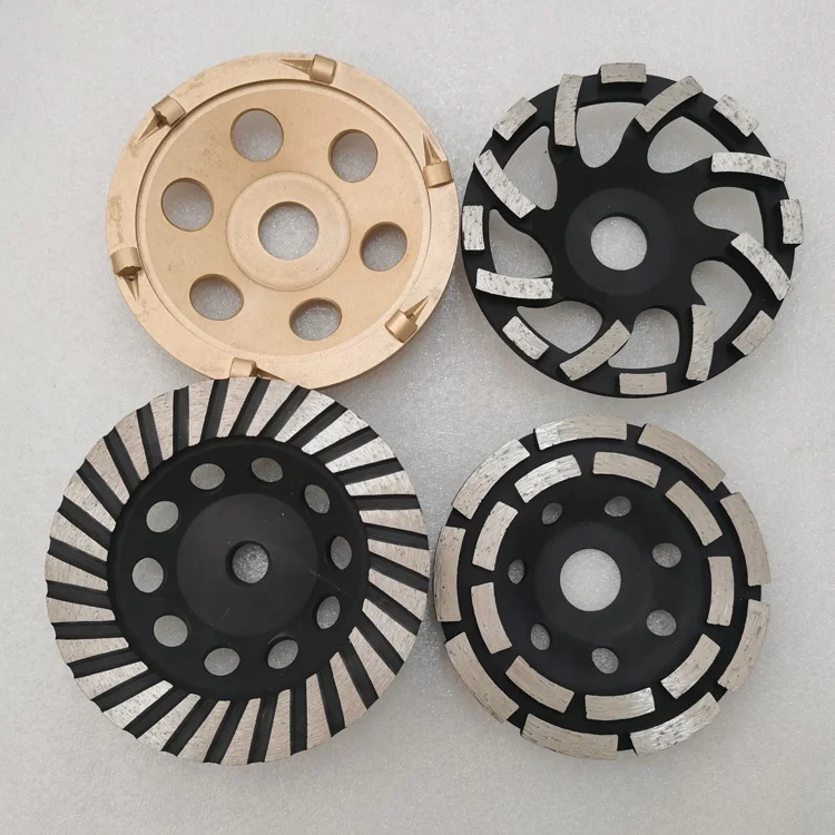 5inch 7 Inch 125mm 180mm Pcd Diamond Grinding Cup Wheel for Concrete Grinding Epoxy Removal