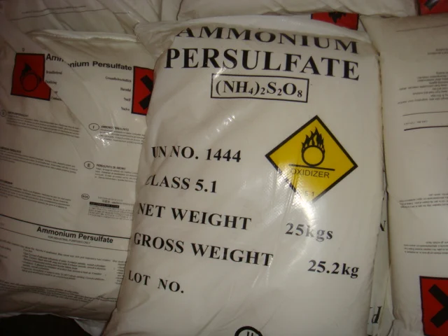 Ammonium persulfate (NH4)2S2O8