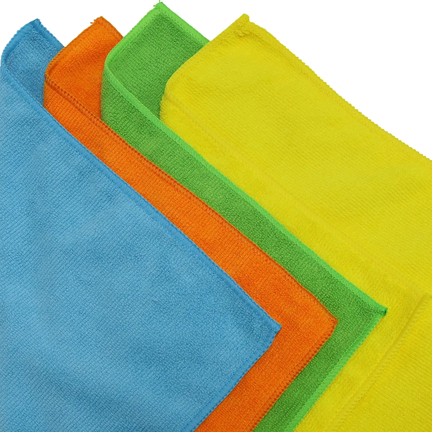 40X40 80 Polyester 20 Polyamide Clean Microfiber Cleaning Cloth Kitchen Car Wash Microfiber Towel For Washing Car