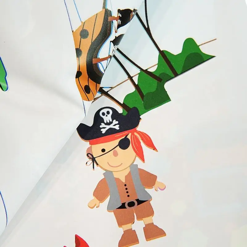 HANSUN Customized printing bpa-free EVA kids color changing story bath books toy for babies