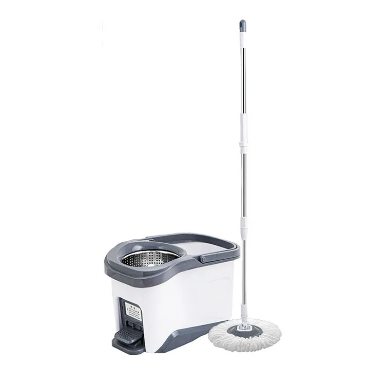 bathroom house 360 microfiber spin floor mop and household electric cleaning bucket set for best floor cleaning