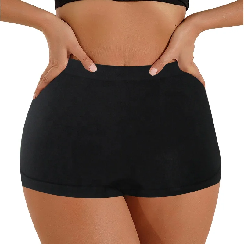 Custom Brand Logo OEM Custom Briefs Mid Rise Women Boxer Polyamide Private Label Panties Underwear Briefs For Girls