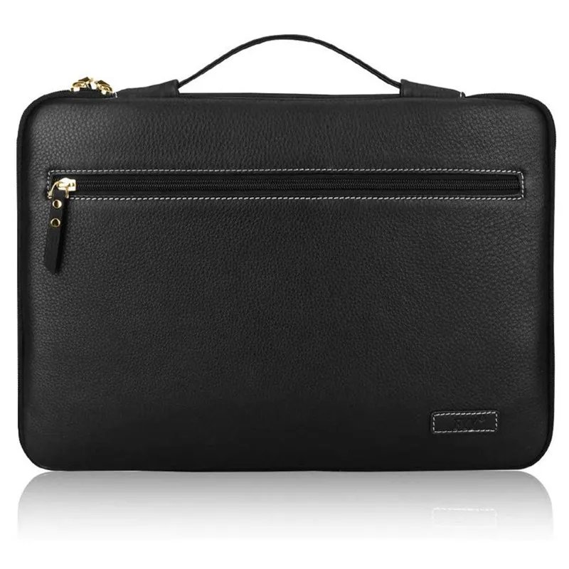 Premium Leather 12-13.5 inch Laptop Sleeve Case Cover Bag for MacBook Pro