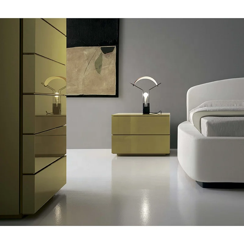 Modern Bedroom Furniture 20UAA009 Beds Night Stand Dressers Bedroom Sets