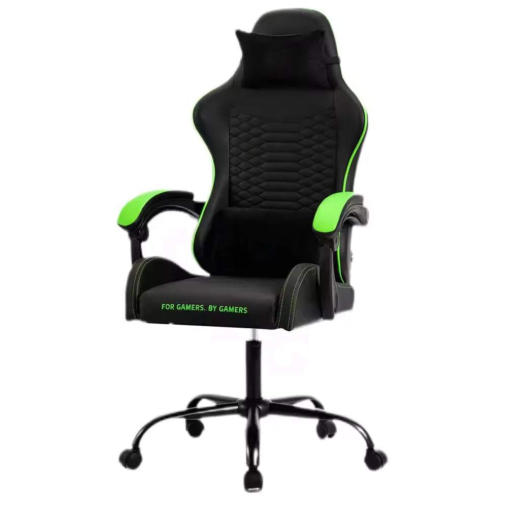 Wholesale Cheap Green Modern Racing Style Ergonomic Swivel Office Pc Gaming Chair Sedia Da Gaming Silla Gamers Computer Chairs