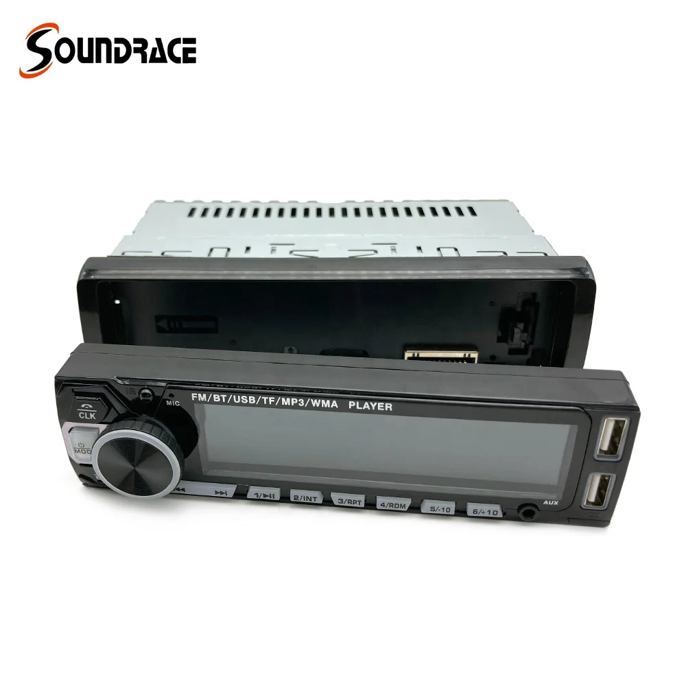 Soundrace 1 Din MMC WMA MP3 Radio Multimedia Pioneer Car Stereo Player Car Usb Player