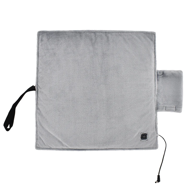 Best Selling Rechargeable Heating pad heated mini blanket auto off heating pain relief pack for body use warmer pad