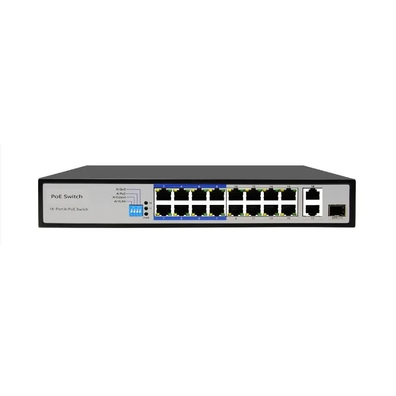 Топ 5 лидер продаж QoS функциональный переключатель AI6016 POE для наружной ip-камеры