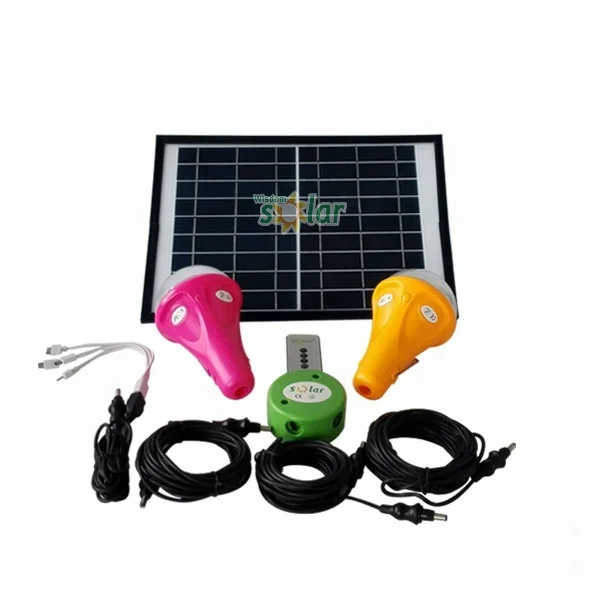 Portable 15w mini solar power system for small homesPortable emergency LED Raw Material