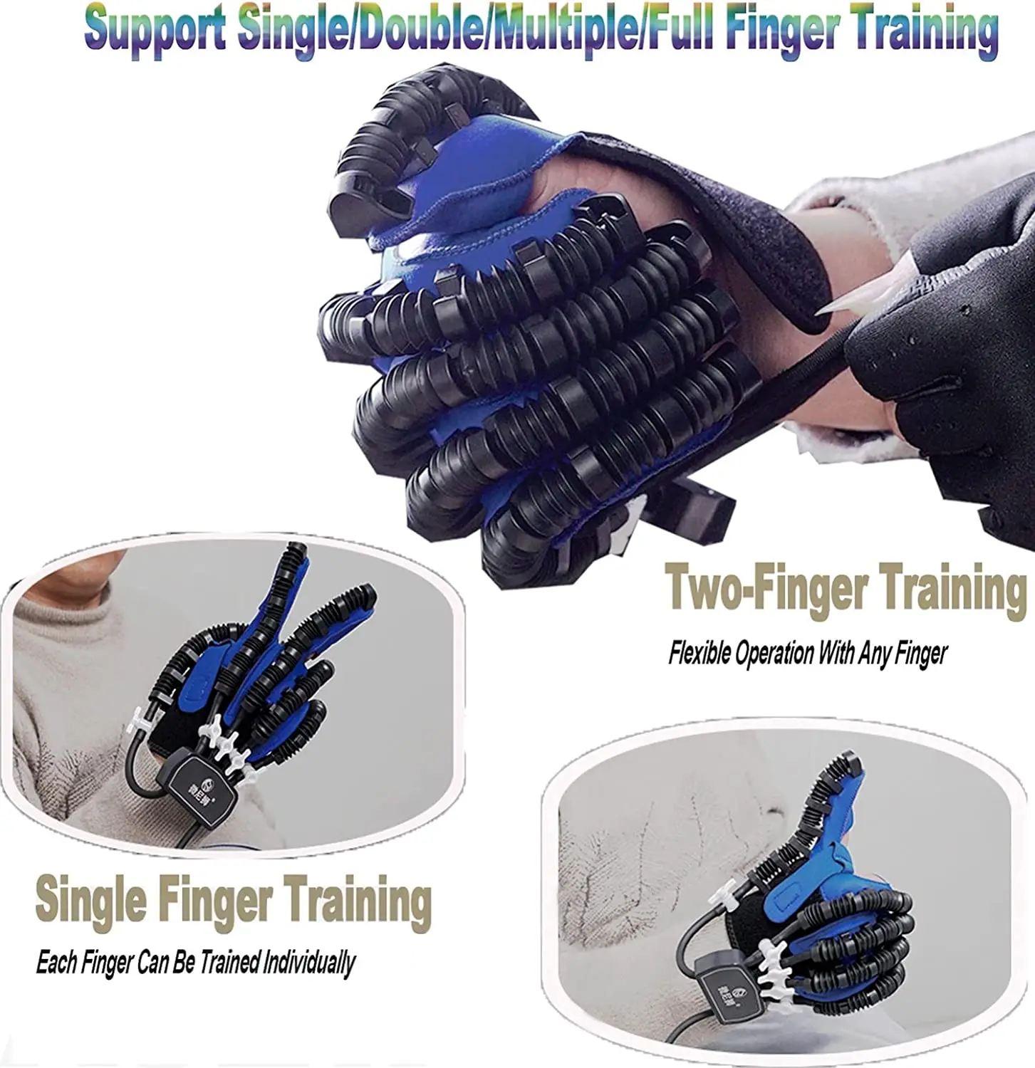 Top Grade Hand Exercise Therapy Stroke Hand Exerciser Rehabilitation Robotic Hand Gloves Stroke Rehabilitation Glove Device