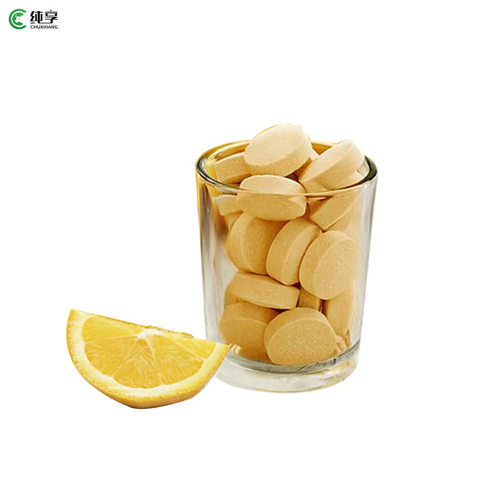 Private Label OEM GMP Energy Effervescent Vitamin C Taurine Caffeine Tablets Powder Sport Drink Tablet For Booster Immunity