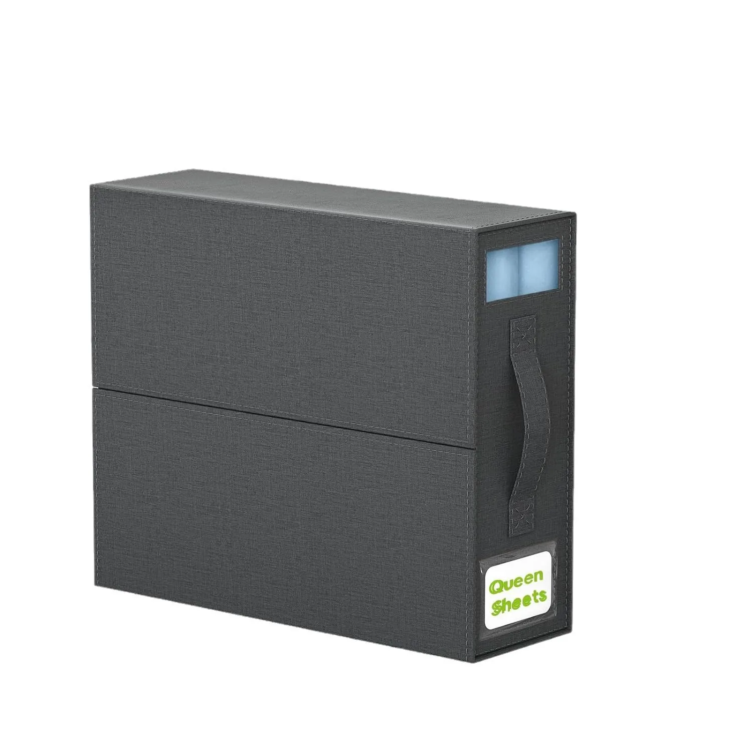 Large Capacity Foldable Window Bed Sheets Storage Box Dustproof Wardrobe Organiser with Lid Clothes Organising Storage Box