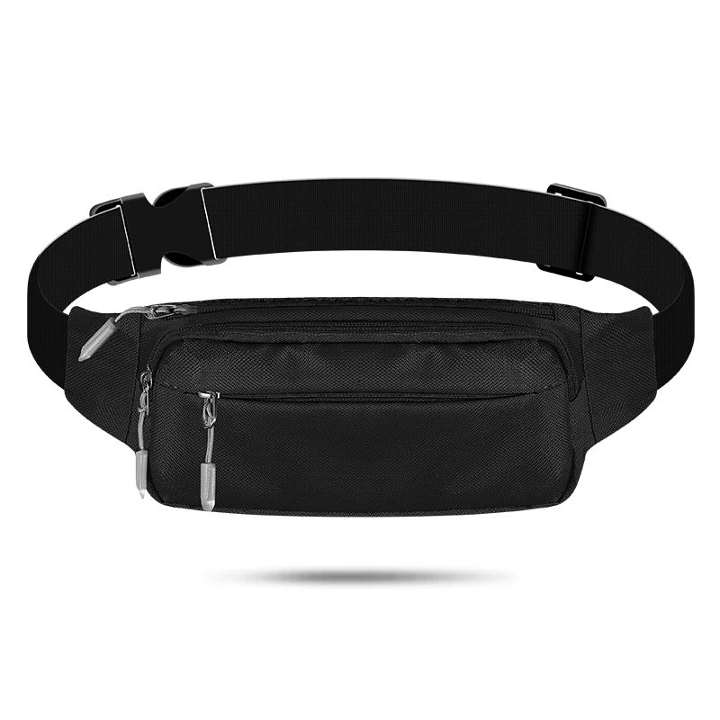 HUALIAN 2020 ODM&OEM Nylon Outdoor Hiking Customized Logo Wholesale Fanny Pack Waist Bag