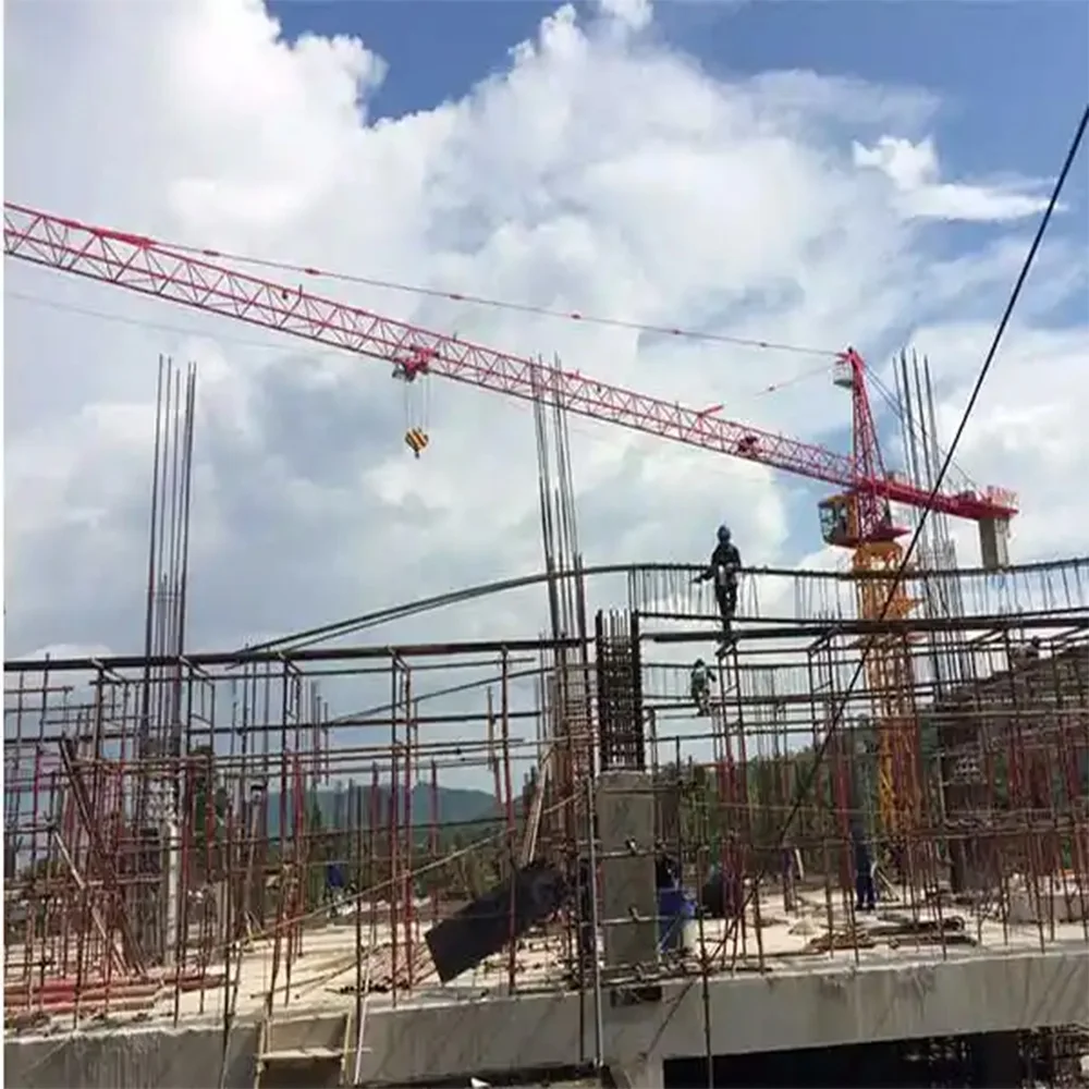 Engine Customized Provided Sany Tower Crane Spare Parts Cheap Price Lifting Equipment 12 Ton Second Hand Tower Crane for Sale