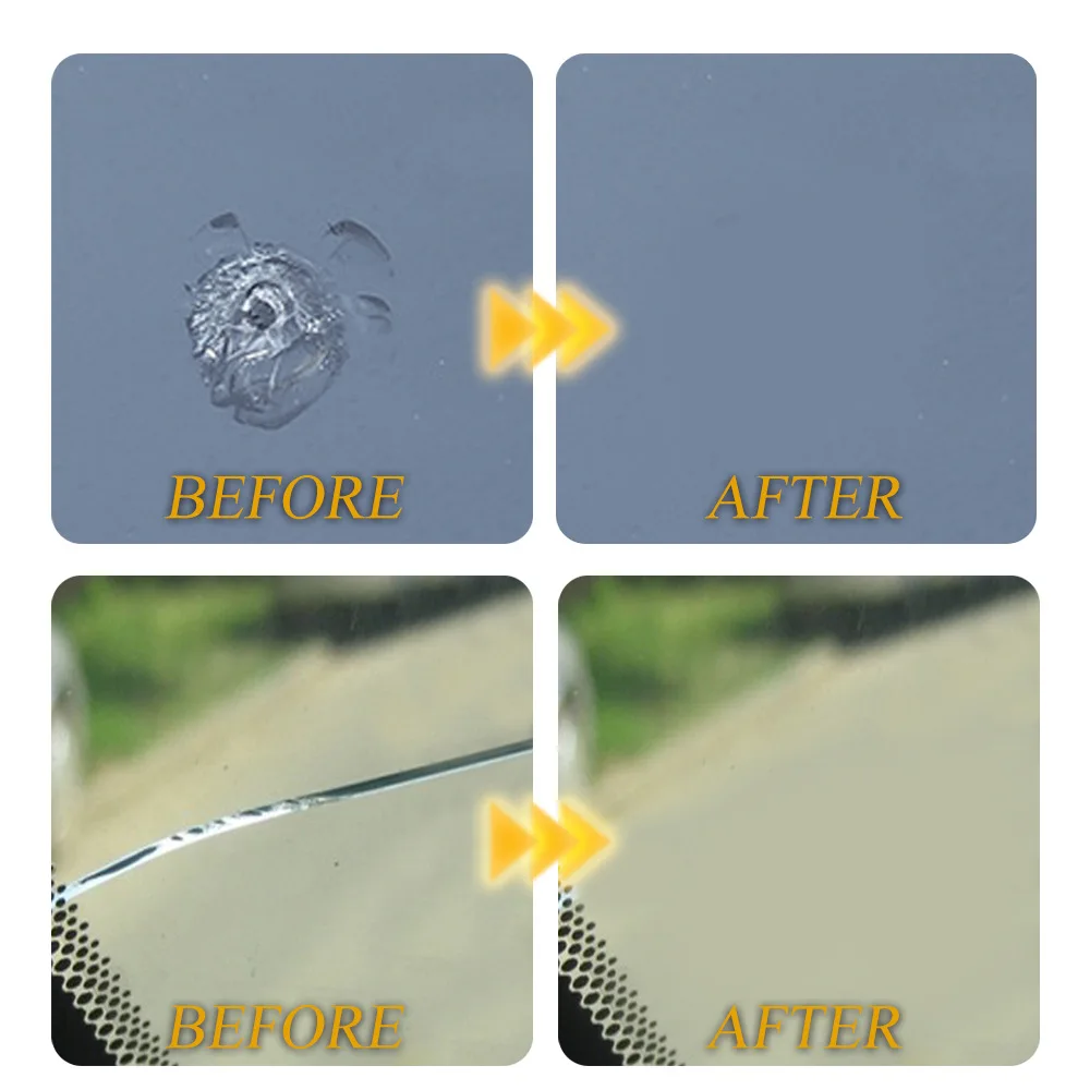 Hot Sale Glass Crack Repair Screen Crack Windscreen Repair Liquid Strong Windscreen Repair Kit Windshield
