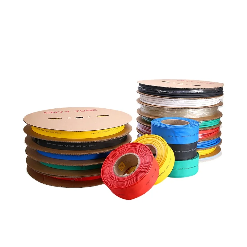 CNYY Thin wall and dual wall heat shrink tube PE material heat shrink tubing for cable wire protective