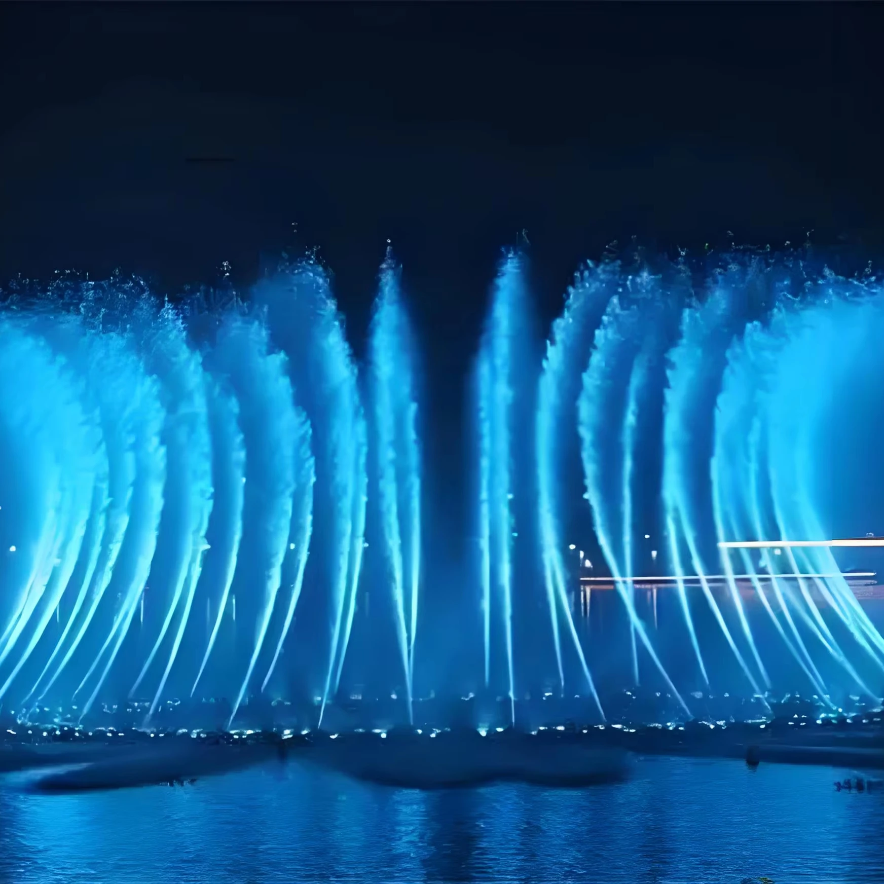 Programmable Controllable Large Music Dancing Water Fountain