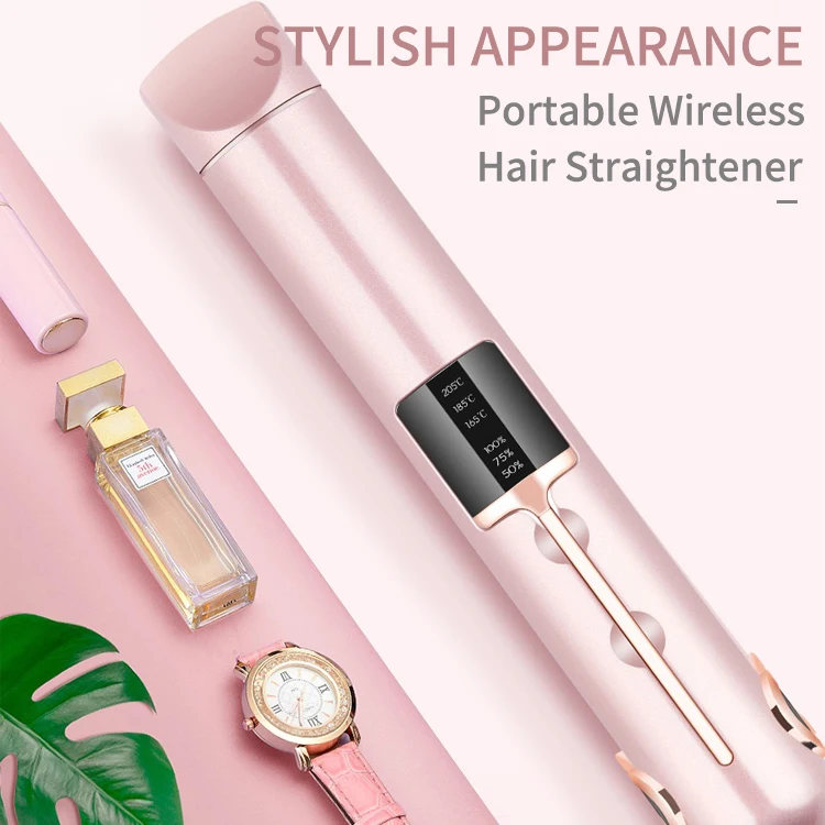  Professional vendors hair straightener mini flatiron flat iron titanium flatironvendor with private