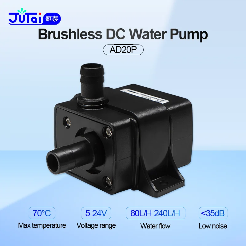 Household Appliance Silent Centrifugal 12v 24v Dc Submersible Micro Water Pump For Water Purifier