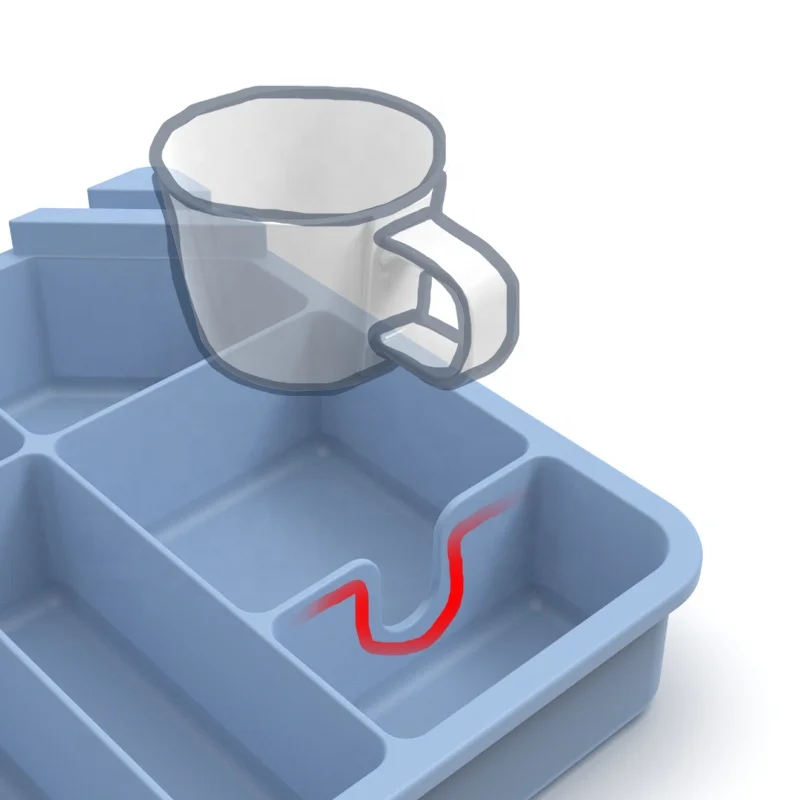 Couch Cup Holder Tray,Handy Silicone Couch Caddy Waterproof Anti-Spill Sofa Cup Holder for Snacks Beverage Remote