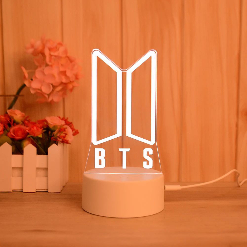 Creative 3D Optical Night Light LED Lamp Acrylic Christmas Decoration LED Light