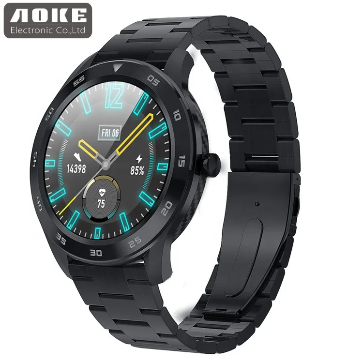 Смарт-часы 2019, 1,3 дюймов, полный экран HD, Смарт-часы для фитнеса с полным сенсорным браслетом DT98
