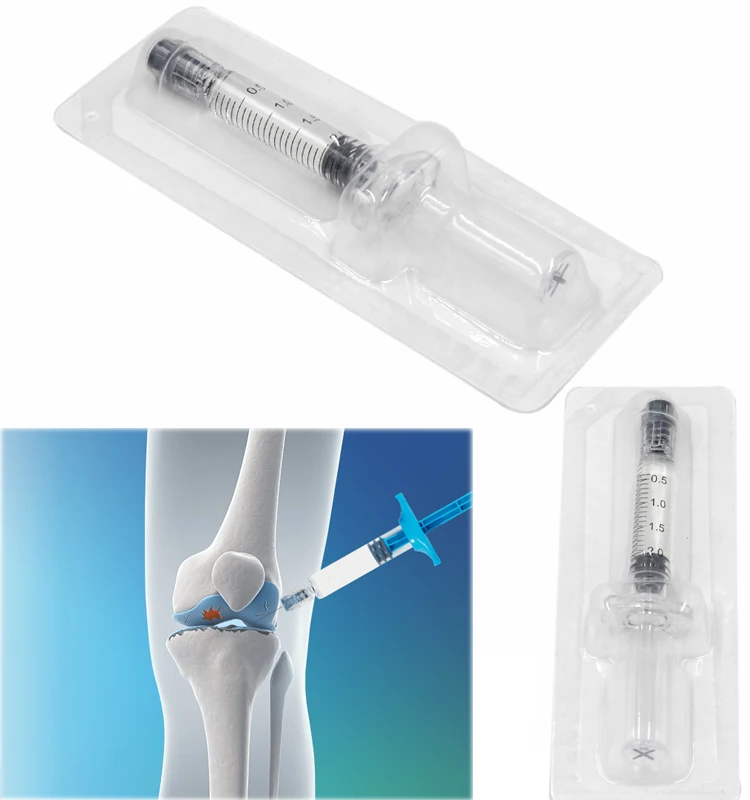 
CE Sterile sodium hyaluronate gel hyaluronic acid gel knee joint injection 