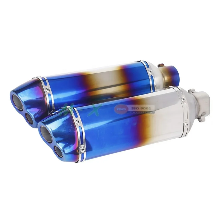 51mm Accessories Motorcycle exhaust system universal motorcycle exhaust pipe muffler modified exhaust motorcycle silence pipe