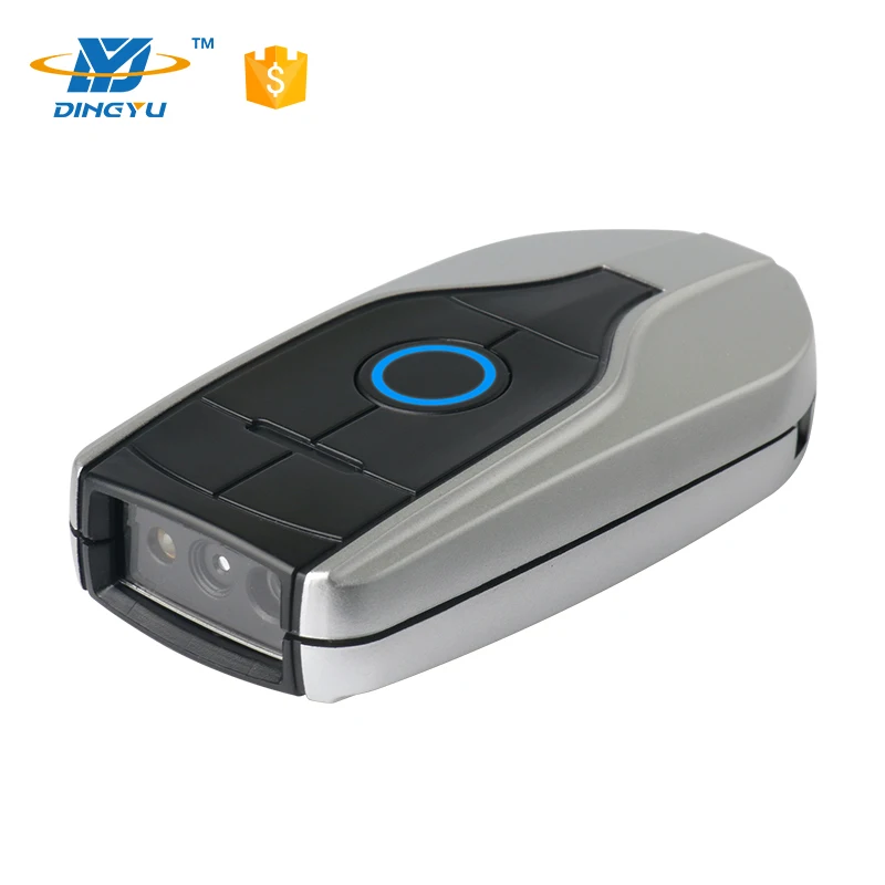 1D 2D BT  mini small portable Wireless Barcode Scanner for mobile phone