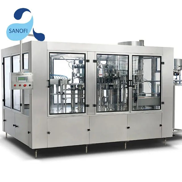 Carbonated filling machine for soft drink bottle filling machine