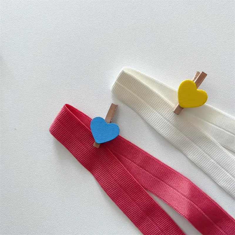 2.0cm Horizontal Stripe Hemmed Tape down Jacket Cuffs with Hemmed Strip Elastic Folded Piping Cotton Clothing Elastic Band
