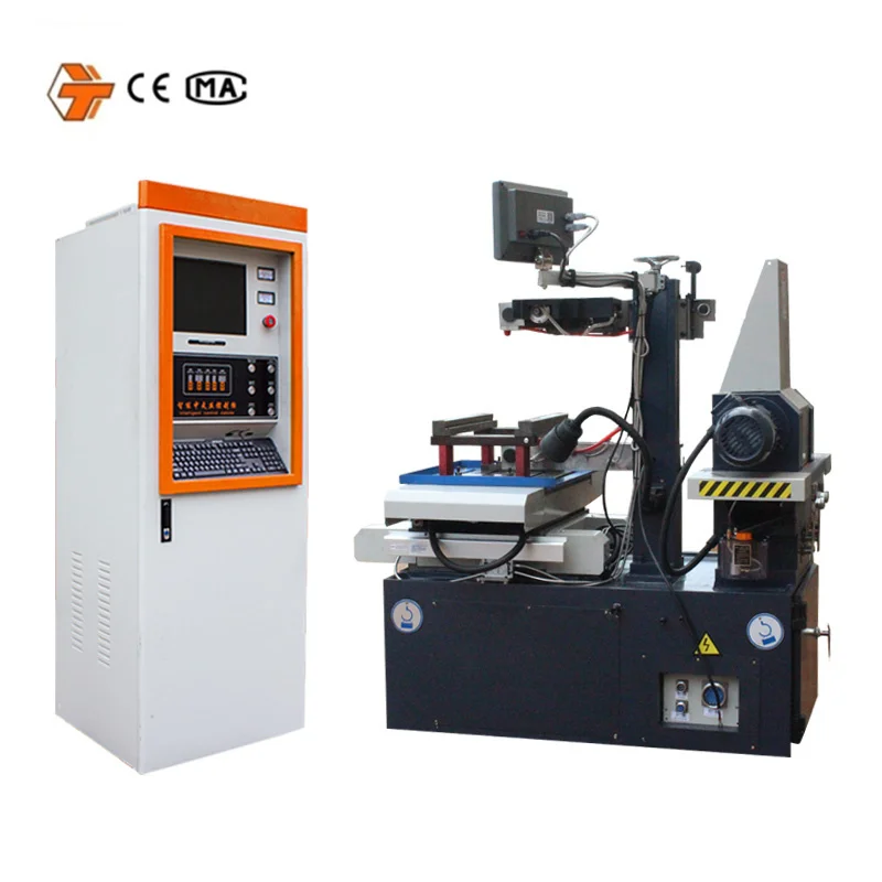 DK7720 high speed cnc edm wire cutting machine with weight 500kg