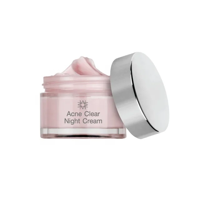 Прозрачный ночной крем от акне