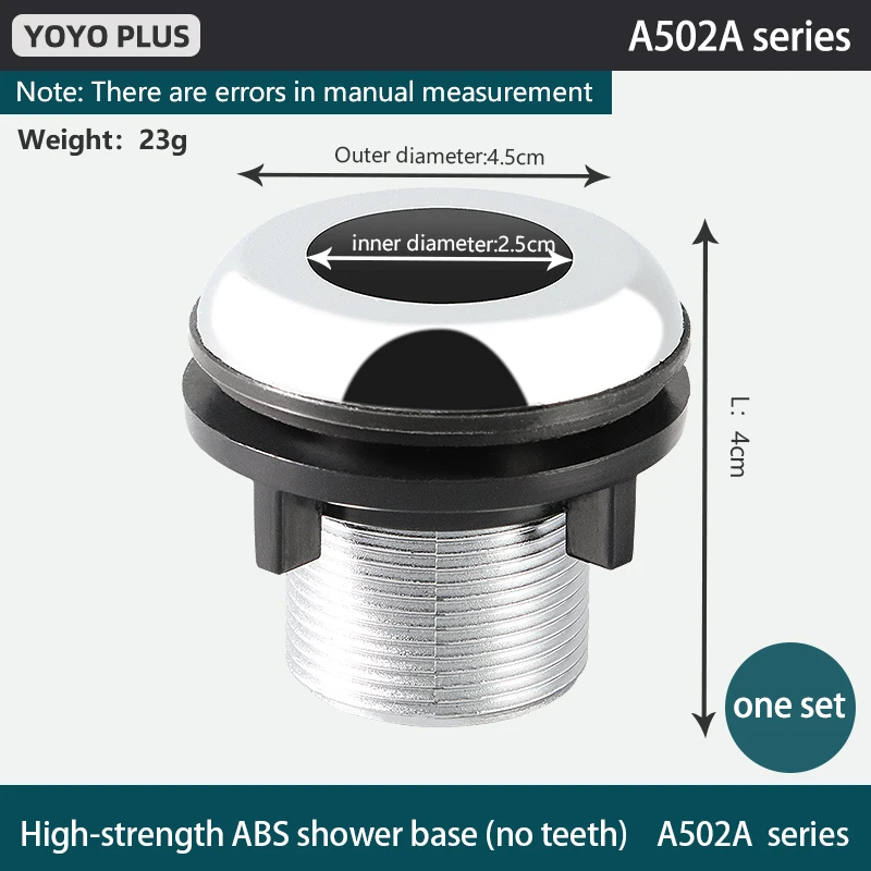 Popular Custom Professional Custom ABS High strength galvanized black shower head rack for shampoo bed