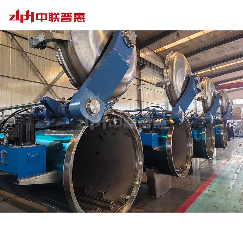 ZLPH Canned Meat  Food Automatic up Door Steam Retort Autoclave Steam Generator