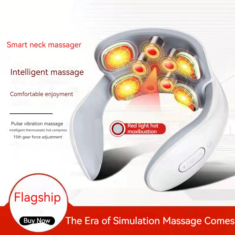 2023 Hot Neck Massager Shiatsu Neck Shoulder Massager Neck and Back Massage Devices Wireless