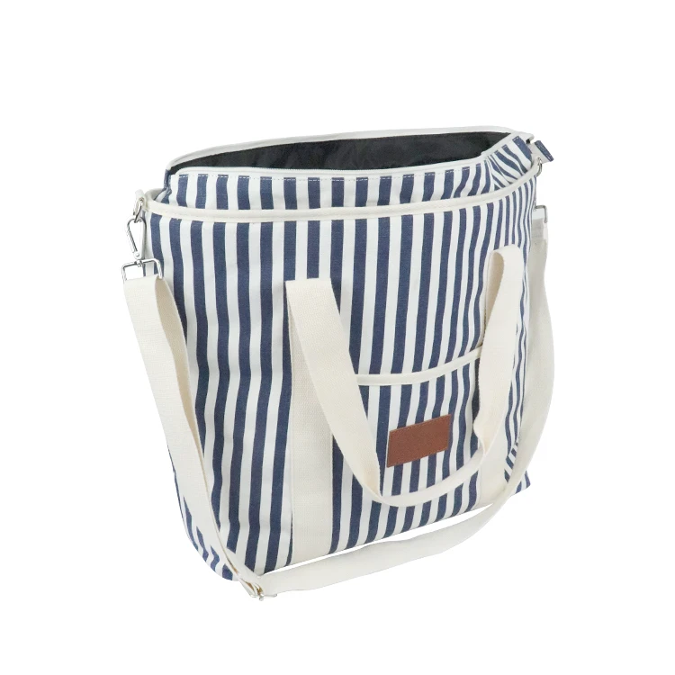 Collapsible Cooler Bag Insulated Leakproof Soft Sided Portable Cooler Bag for Lunch Grocery Shopping Camping and Road Trips