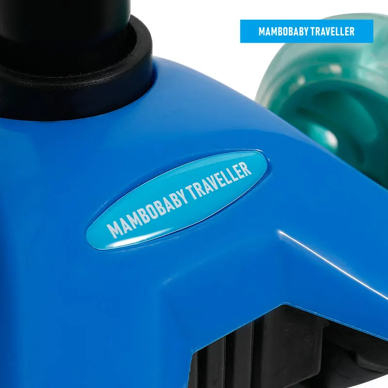 Mambobaby путешественник Новый Детский самокат с 3-х колесный дизайн для стабильность регулировки высоты скутер, способный преодолевать Броды для детей ясельного возраста