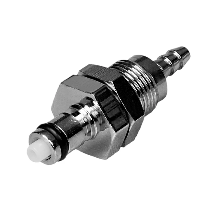 Factory quick disconnect fuel line miniature brass fittings