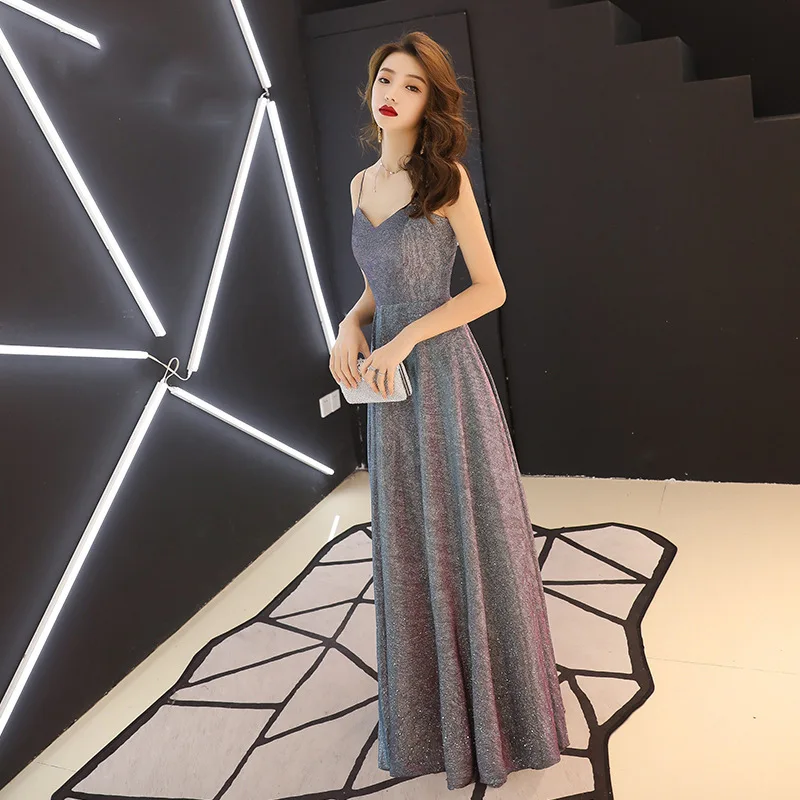 2019 элегантные Серебристые вечерние платья с блестками праздничная женская одежда знаменитостей для выпускного большие размеры