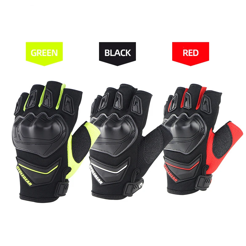 Half Finger Racing Gloves for Work Touch Screen Weightlifting Gloves Wholesale Motocross Sarung Tangan Fighting Gloves