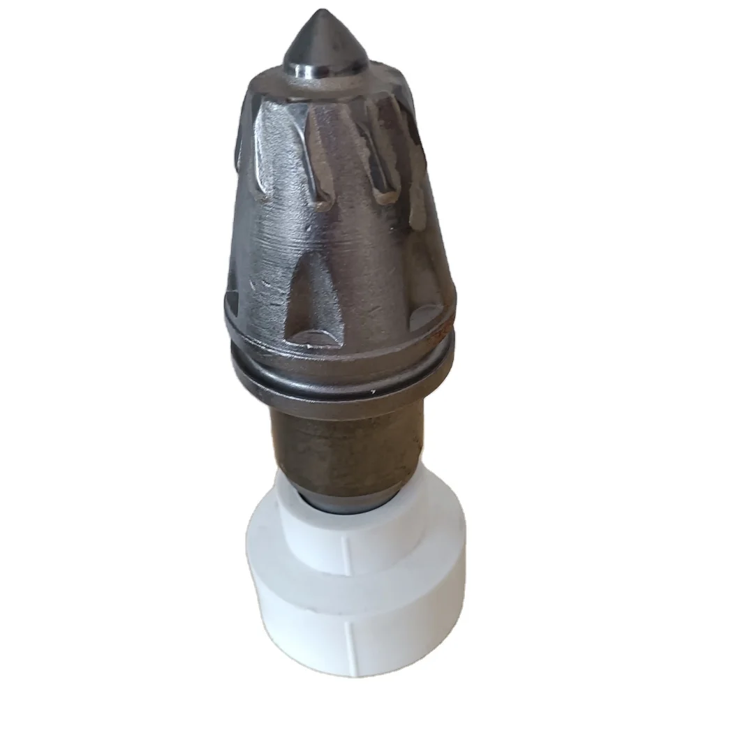 Rotary excavator foundation Rotary Drilling Auger Bits Cutting Rotary Digging Drilling Bullet Teeth