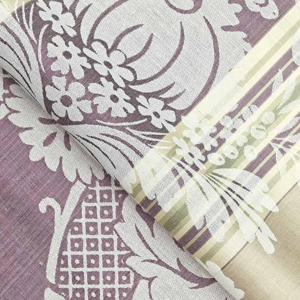 Bomar Home Deco and Interior Damask Curtain Fabric Vintage Print Pattern Floral Heavy Upholstery Fabric for Sale Material Price