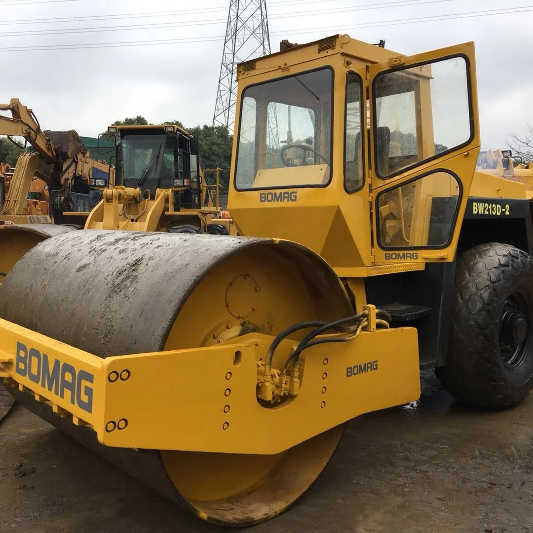 Used Bomag Road Roller Bomag BW213D-2 Vibratory Roller