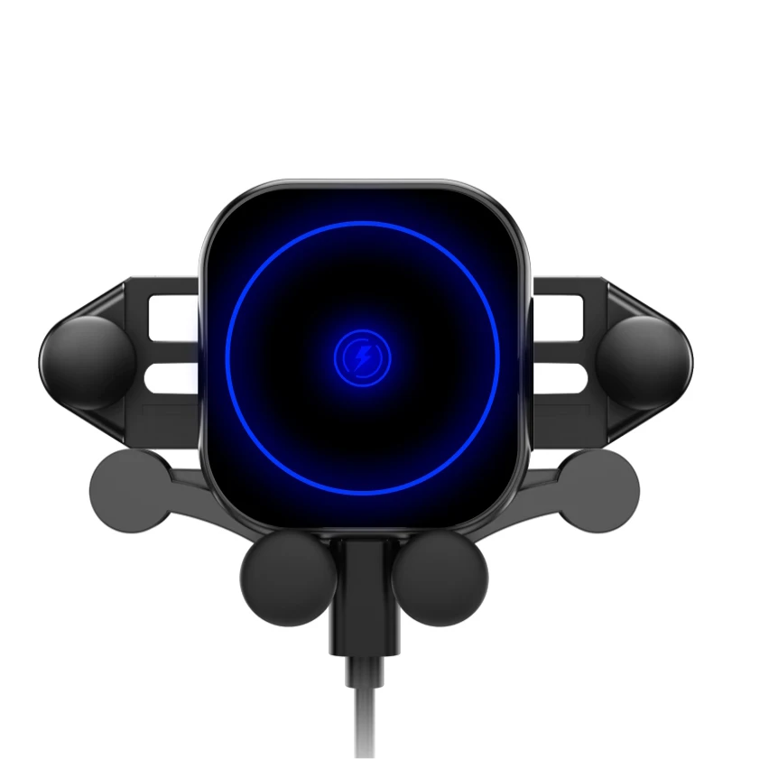 
Top ranking products china wholesale qi Wireless Car Charger Automatic Clamping Mount Intelligent Sensing Car Charger 