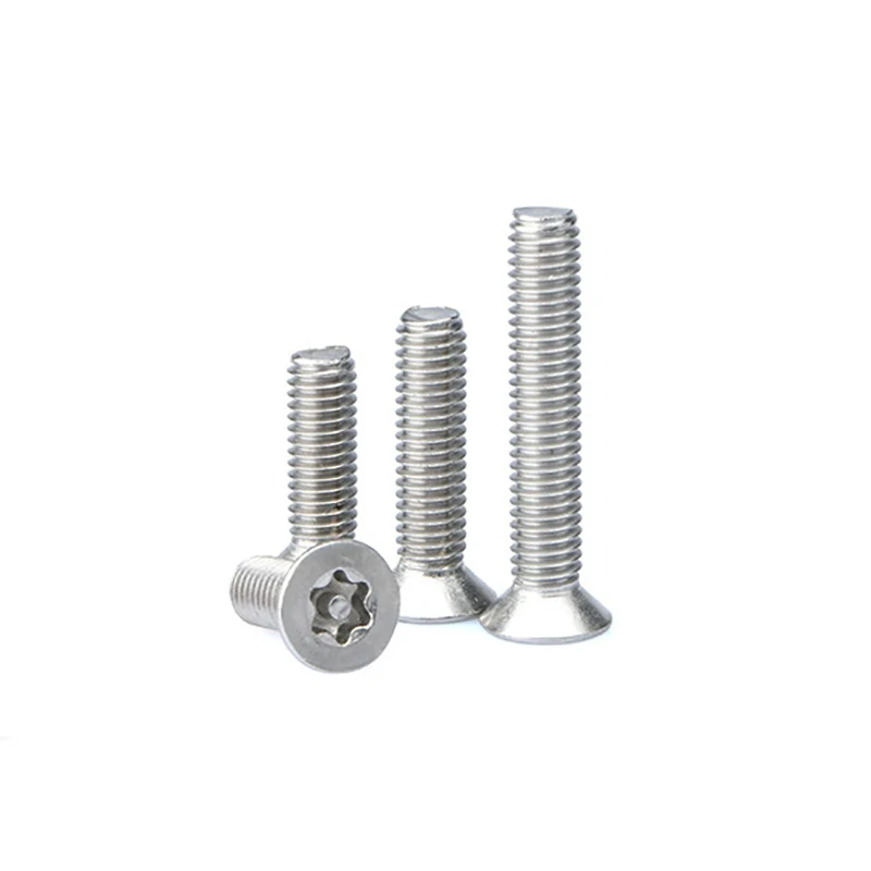 Stainless Steel Pan Head Anti-Theft Screws Pan Round Head Torx Pin Custom Security Screws